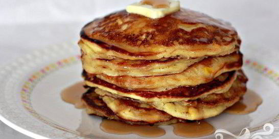 Кукурузные оладьи