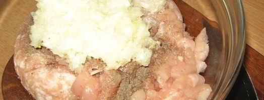 куриные оладьи с печенью. Шаг 3