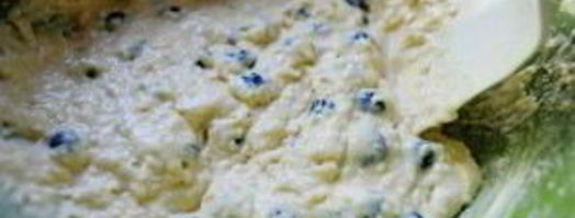 лимонно-черничные оладьи. Шаг 4