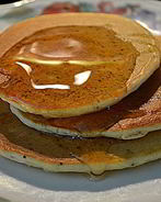 Лимонно-маковые оладьи