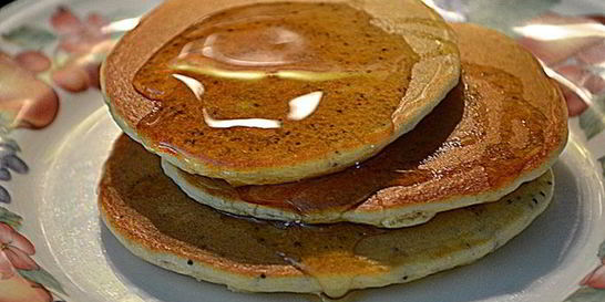 Лимонно-маковые оладьи