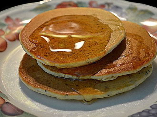 Рецепт лимонно-маковых оладьи