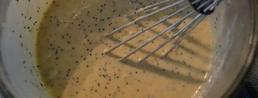 лимонно-маковые оладьи. Шаг 2