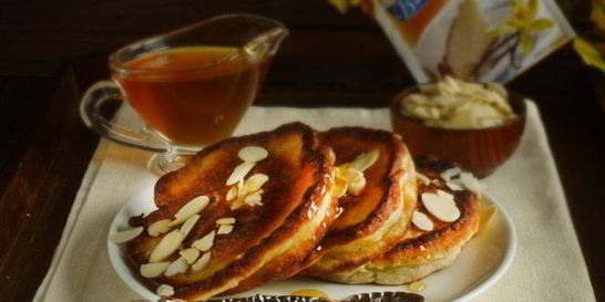 Миндальные оладьи