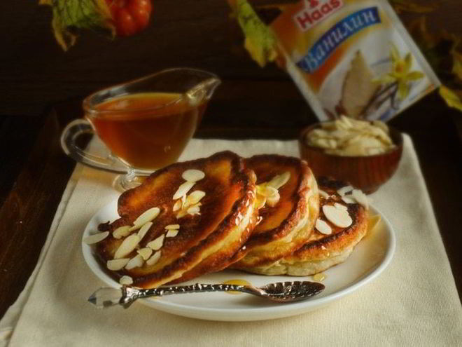 Рецепт миндальных оладий