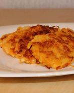 Морковно-яблочные оладьи