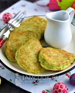 Оладушки из кабачков для детей