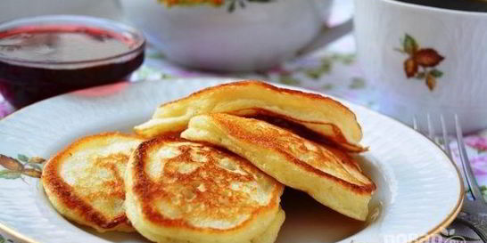 Оладушки из простокваши