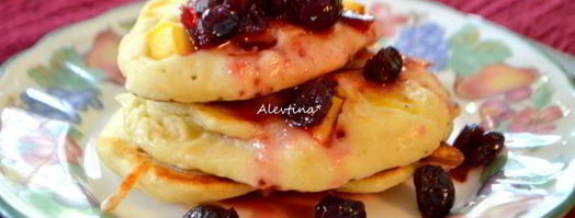 оладушки на кефире с яблоками. Шаг 6