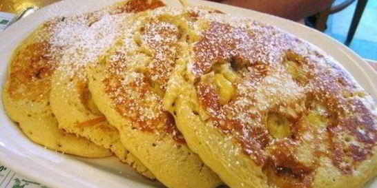 Оладьи банановые на молоке