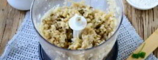 оладьи из баклажанов и картофеля. Шаг 2