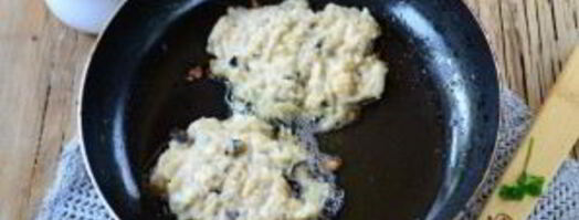 оладьи из баклажанов и картофеля. Шаг 5