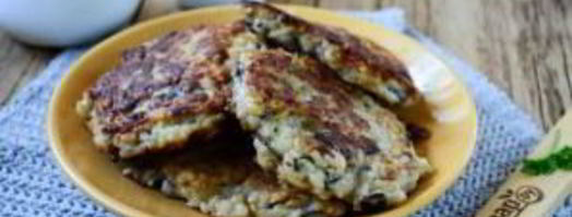 оладьи из баклажанов и картофеля. Шаг 6