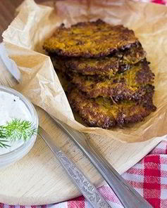 Оладьи из баклажанов