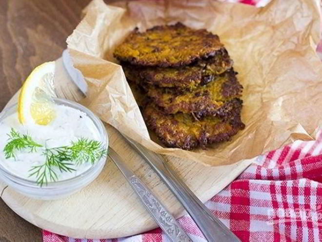 Рецепт оладий из баклажанов