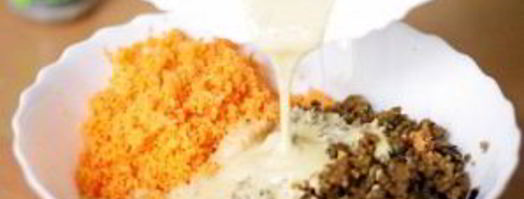 оладьи из баклажанов. Шаг 4