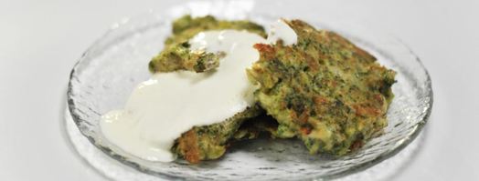 оладьи из брокколи. Шаг 5