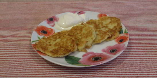 Оладьи из кабачков