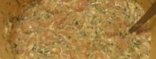 оладьи из куриного фарша. Шаг 8