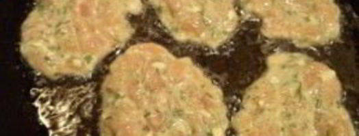 оладьи из куриного фарша. Шаг 9