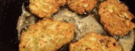 оладьи из куриного фарша. Шаг 10