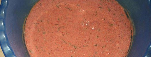 оладьи из куриной печени. Шаг 2