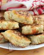 Оладьи из квашеной капусты