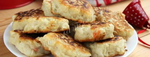 оладьи из квашеной капусты. Шаг 8