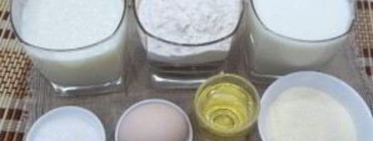 оладьи из муки и манки. Шаг 2