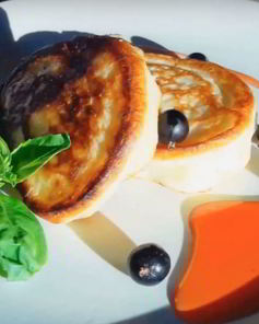 Оладьи из прокисшего кефира