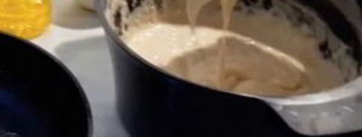 оладьи из прокисшего кефира. Шаг 4