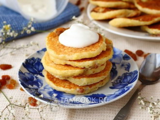 Рецепт оладий из пшенной каши