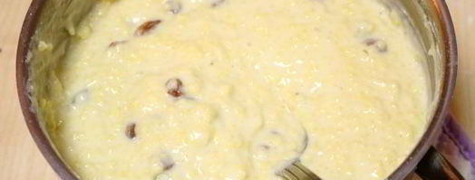 оладьи из пшенной каши. Шаг 12