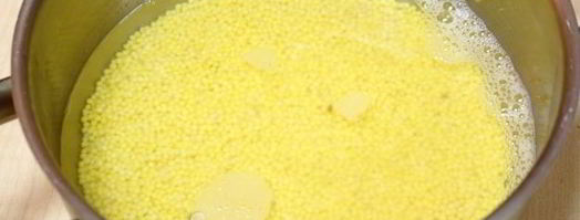 оладьи из пшенной каши. Шаг 4