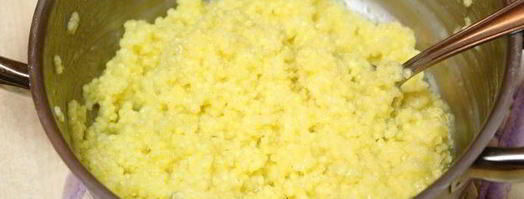 оладьи из пшенной каши. Шаг 5