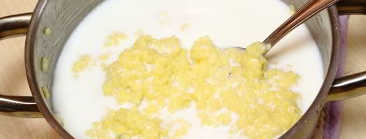 оладьи из пшенной каши. Шаг 6