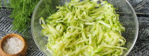 оладьи из цуккини. Шаг 2