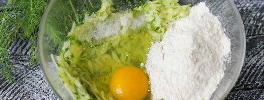 оладьи из цуккини. Шаг 3