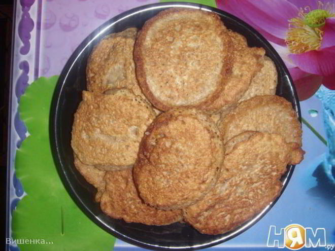 Рецепт оладий из вареной гречки