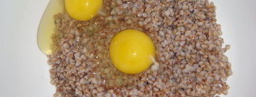 оладьи из вареной гречки. Шаг 2