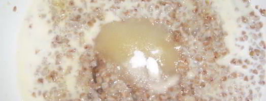 оладьи из вареной гречки. Шаг 3