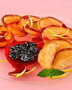 Оладьи лимонные