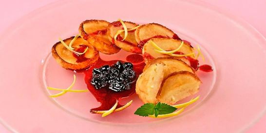 Оладьи лимонные