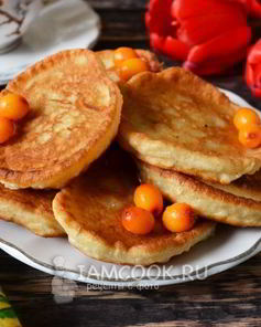 Оладьи на кефире без соды