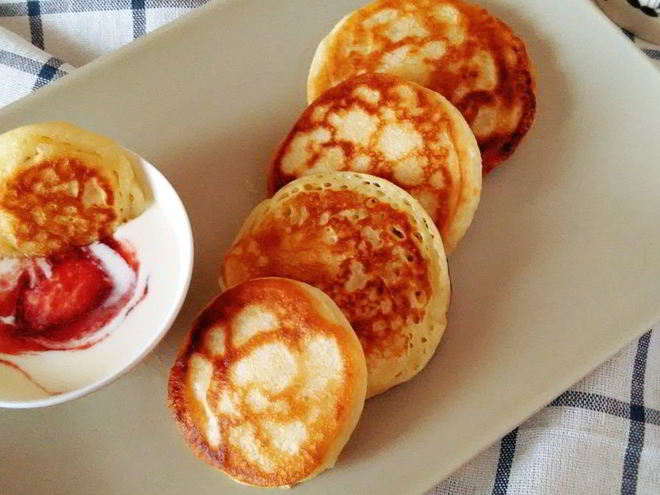 Рецепт оладий на кефире