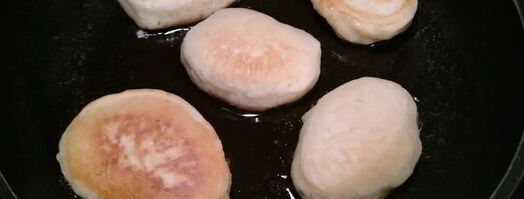 оладьи на кефире. Шаг 5