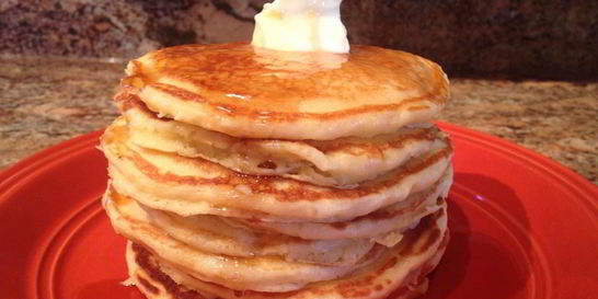 Оладьи на сметане пышные