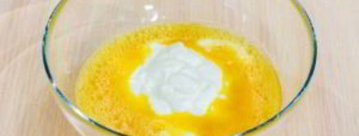 оладьи на сметане с зеленым луком. Шаг 3