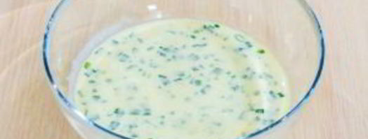 оладьи на сметане с зеленым луком. Шаг 6