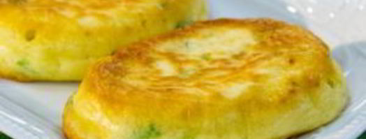 оладьи на сметане с зеленым луком. Шаг 10